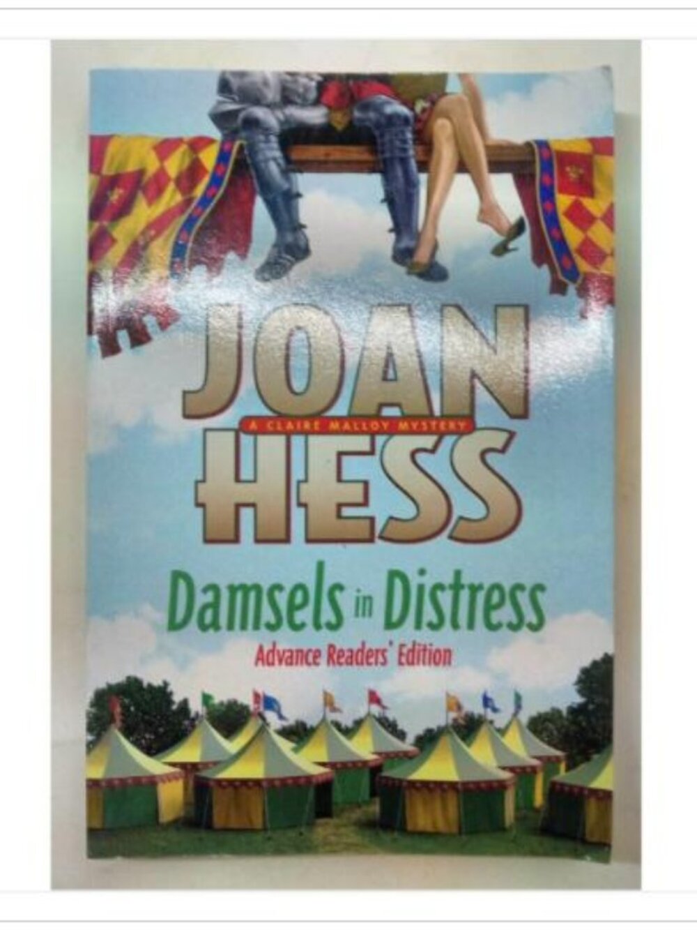 Damsels in Distress A Claire Malloy Mystery ARC Advance Edition 1st 2007 PB